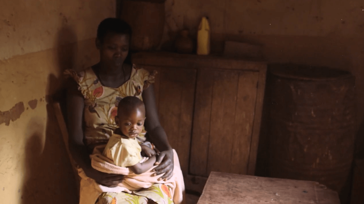 Picture of woman with child