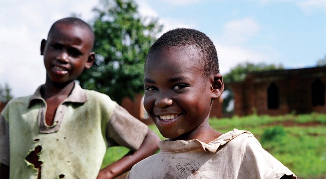 Children smiling
