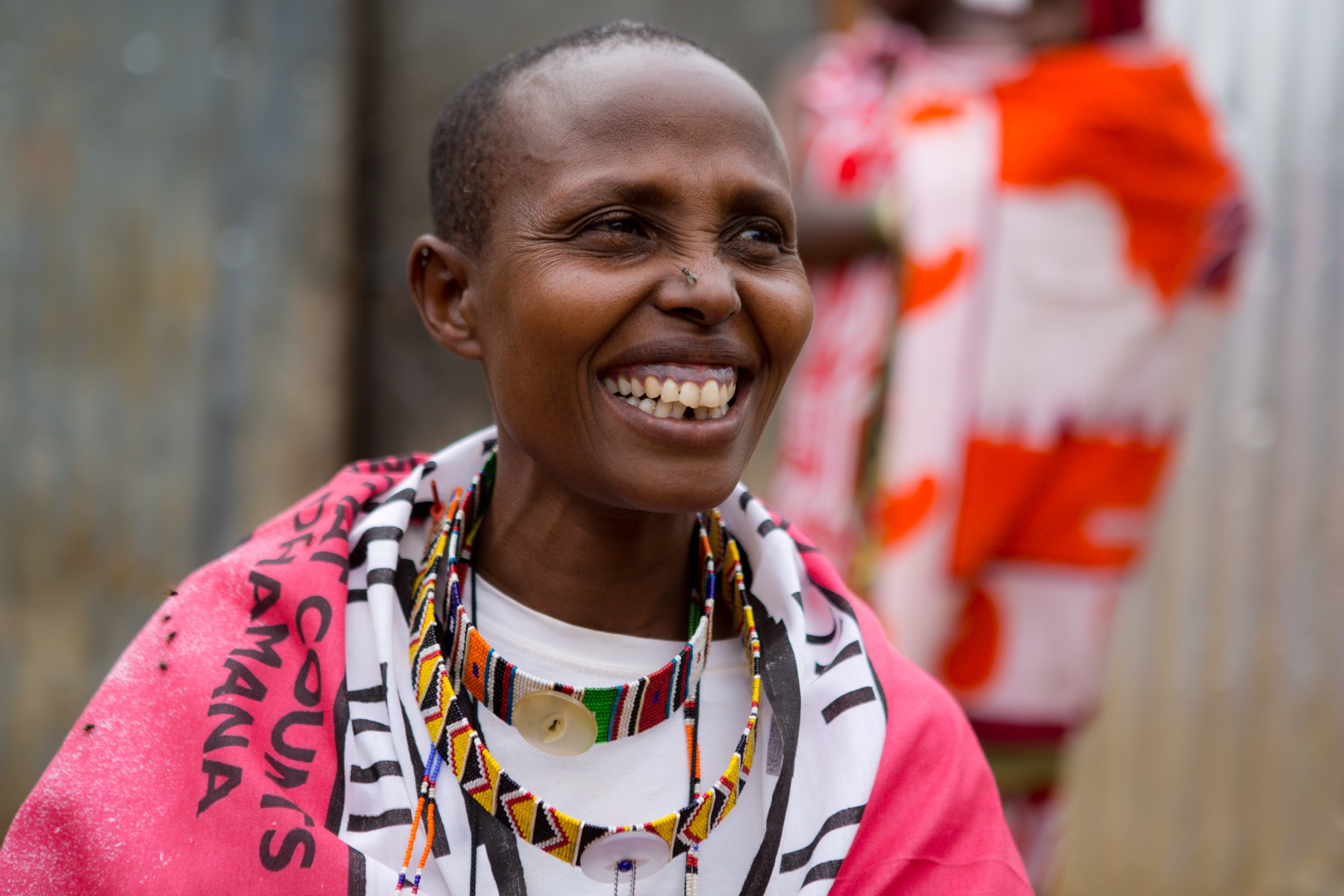 Trachoma patient