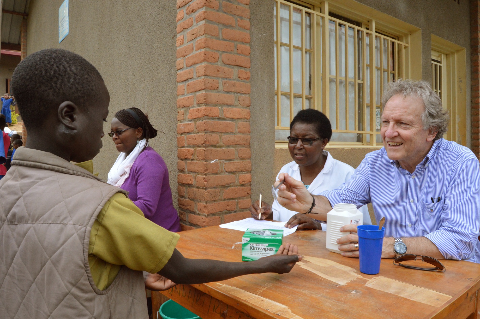 Mass drug administration in Rwanda